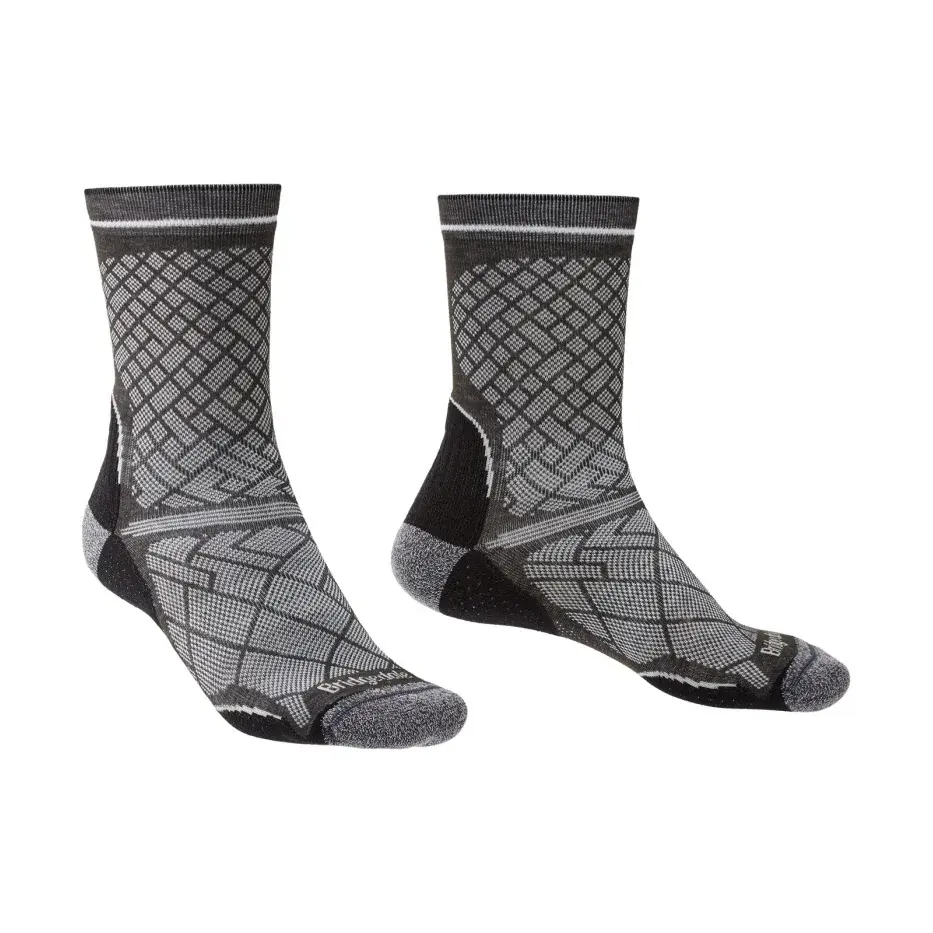 Pánske ponožky Bridgedale Hike UL T2 CP Boot green/736