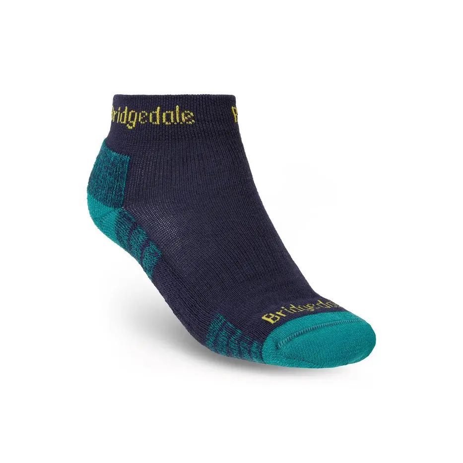 Bridgedale Pánske ponožky Bridgedale Hike Lightweight Performance Ankle Petrol/Navy