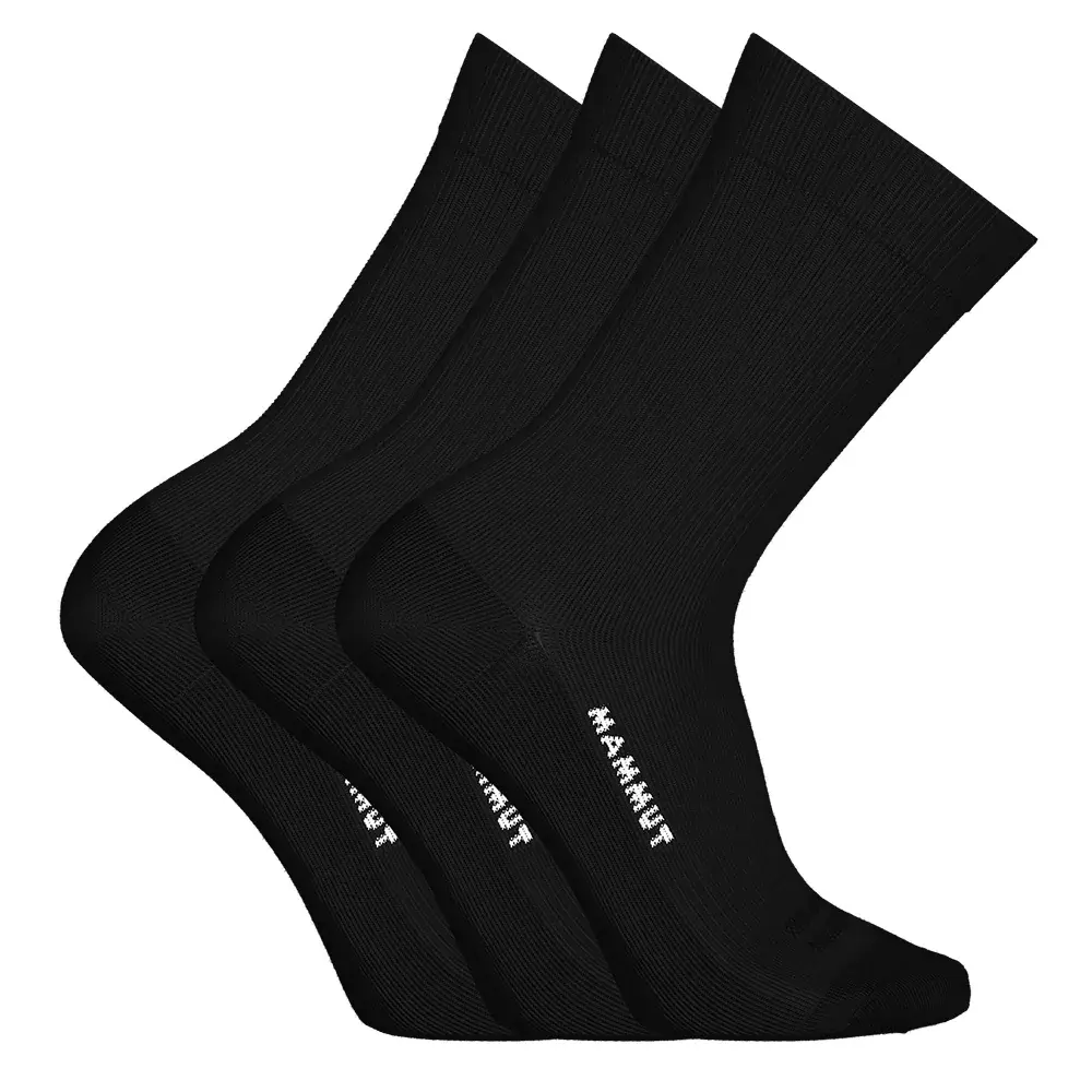 Pánske ponožky Mammut Everyday Crew Socks 3 Pack black
