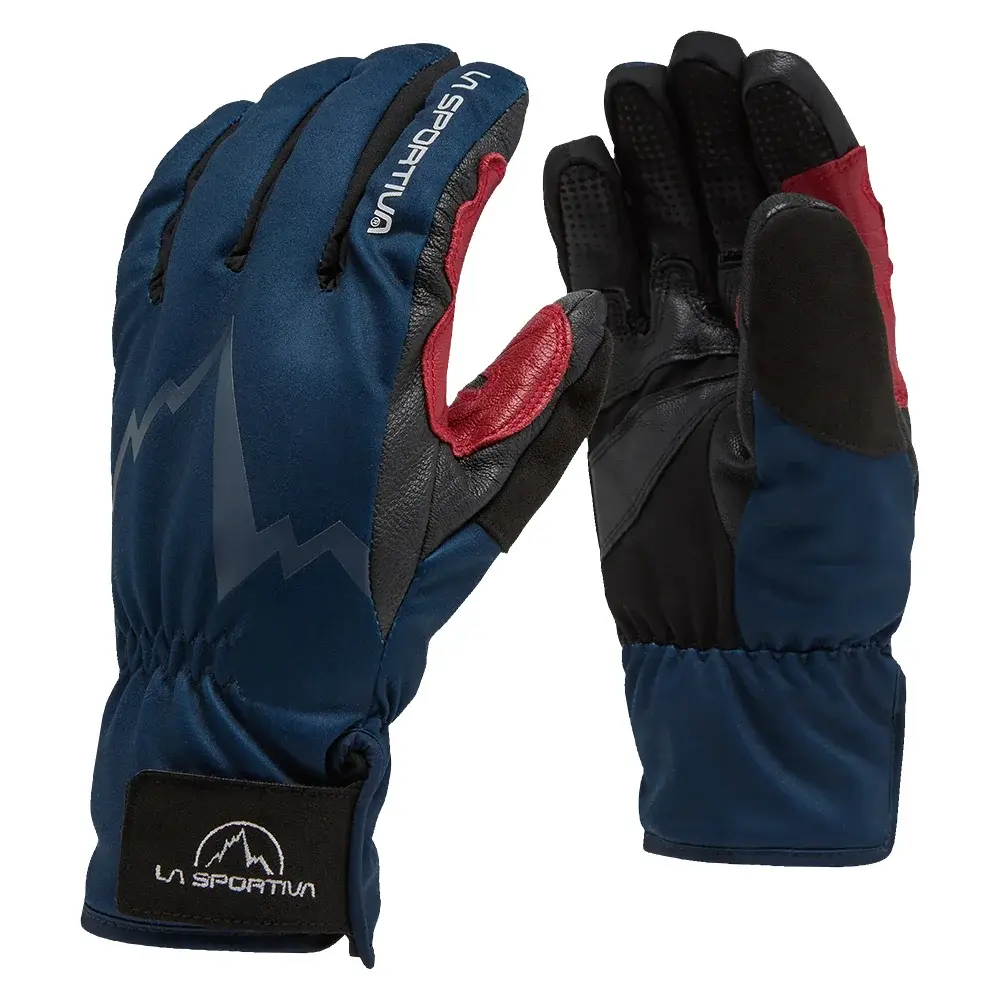 La Sportiva Pánske rukavice La Sportiva Ski Touring Gloves storm blue/red
