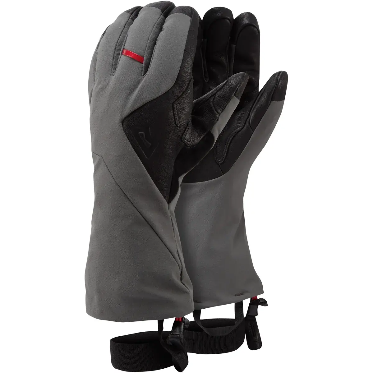Mountain Equipment Pánske rukavice Mountain Equipment Hyper Couloir Gauntlet Shadow/Black