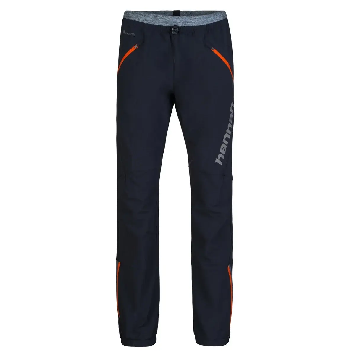 Hannah Pánske skialpové nohavice Hannah Kash Pants anthracite (orange)