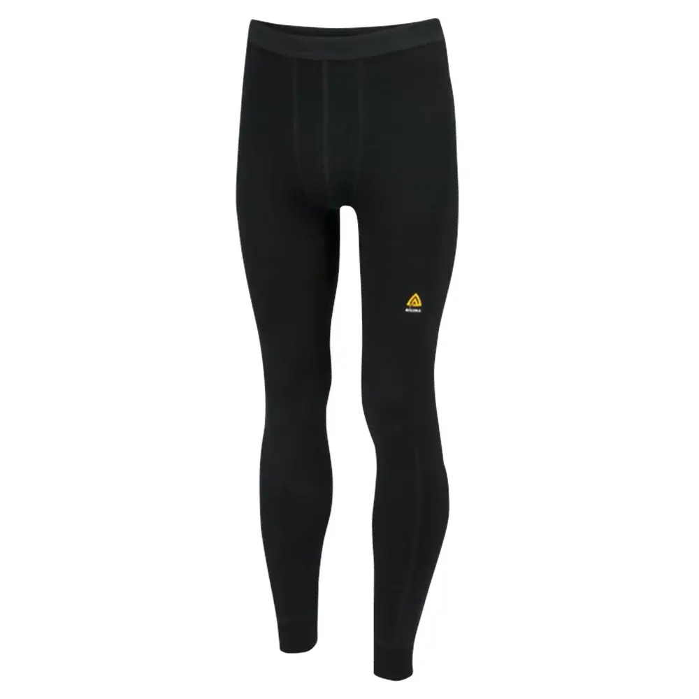 Aclima Pánske termo spodky Aclima WarmWool Longs Man jet black