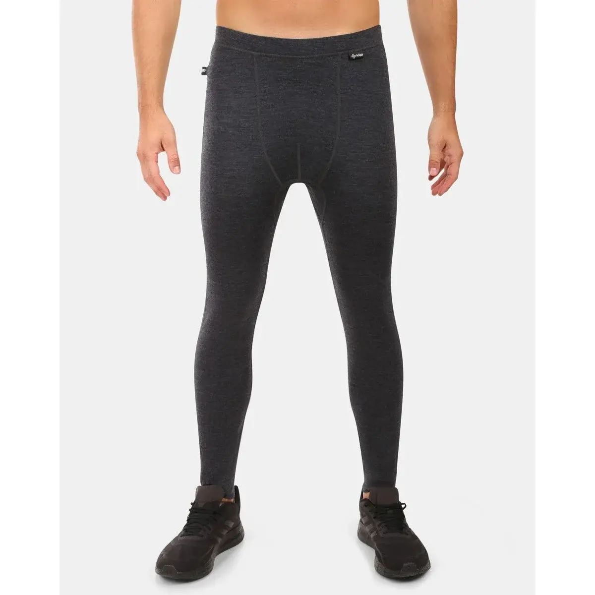 Kilpi Pánske termo spodky Kilpi MAVORA BOTTOM-M čierna