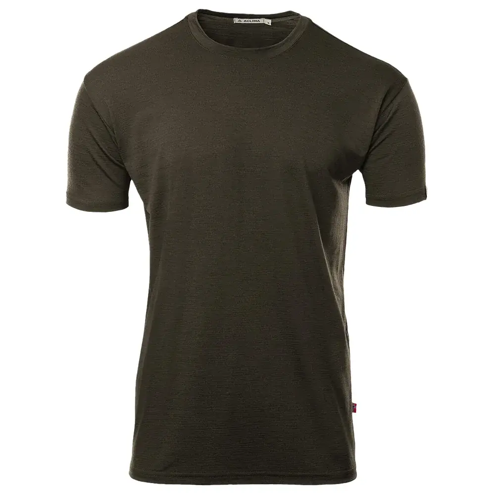 Pánske termotriko Aclima LightWool 180 Classic Tee tarmac