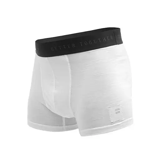 Sensor Pánske trenky Sensor MERINO CORDURA biela