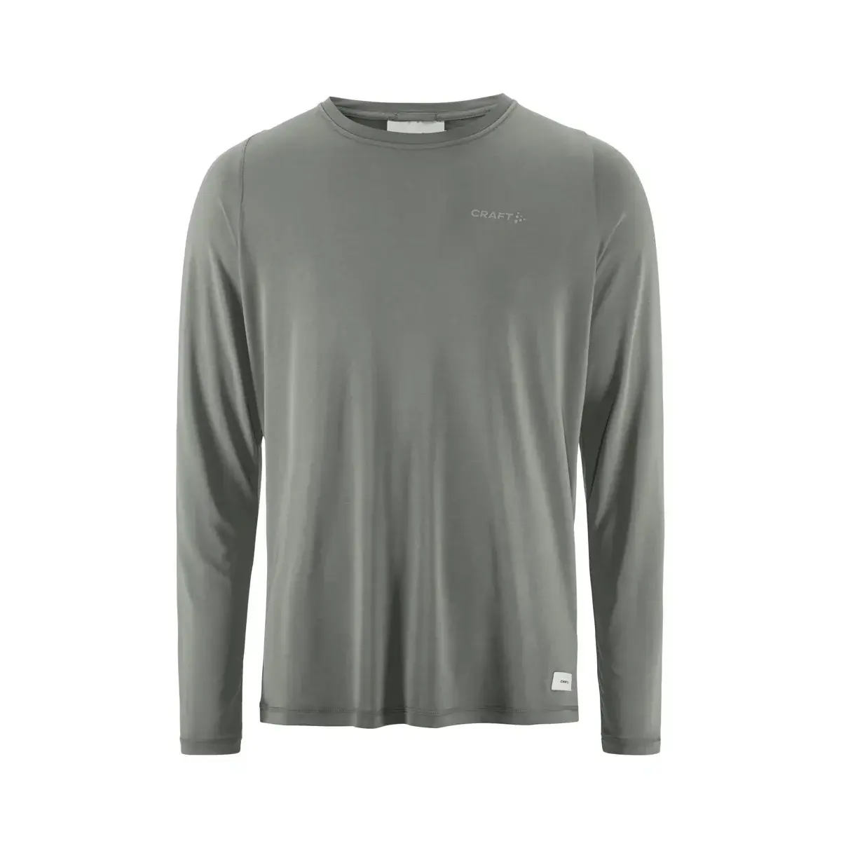 Pánske tričko Craft CORE Essence Bi-blend LS zelená