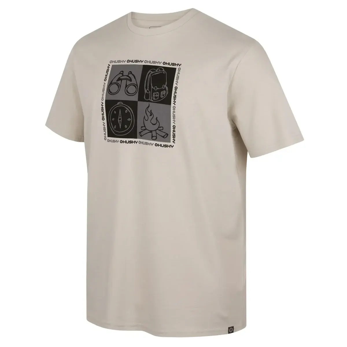 Pánske tričko Husky Tee Square M grey