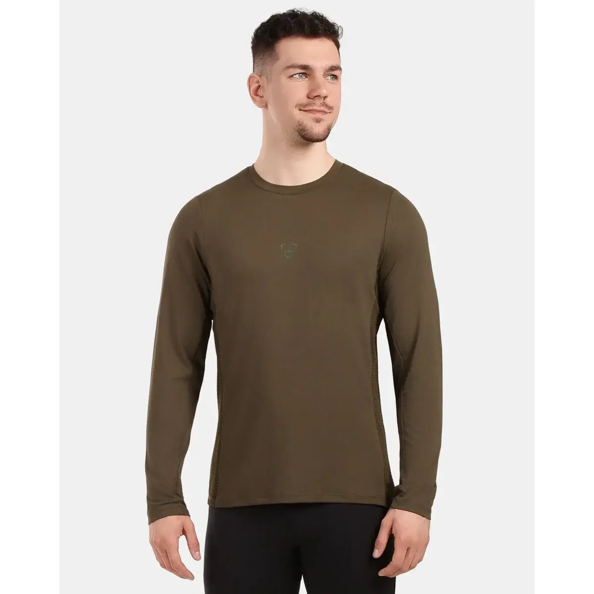 Kilpi Pánske tričko Kilpi SPOLETO-M khaki