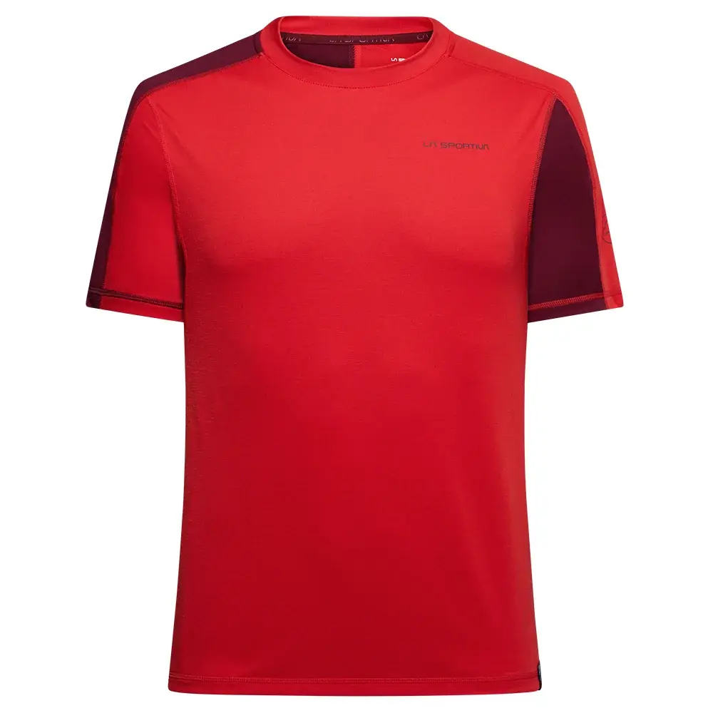 Pánske tričko La Sportiva Just Right T-Shirt mountain red/redwood