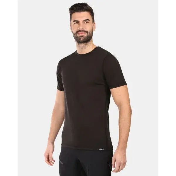 Kilpi Pánske tričko z merino vlny Kilpi SLOPER-M BLK