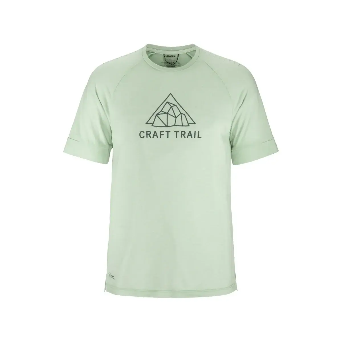 Craft Pánske tričko CRAFT ADV Trail Wool SS zelená