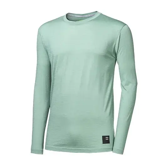 Pánske tričko dl.rukáv Sensor MERINO CORDURA basil green