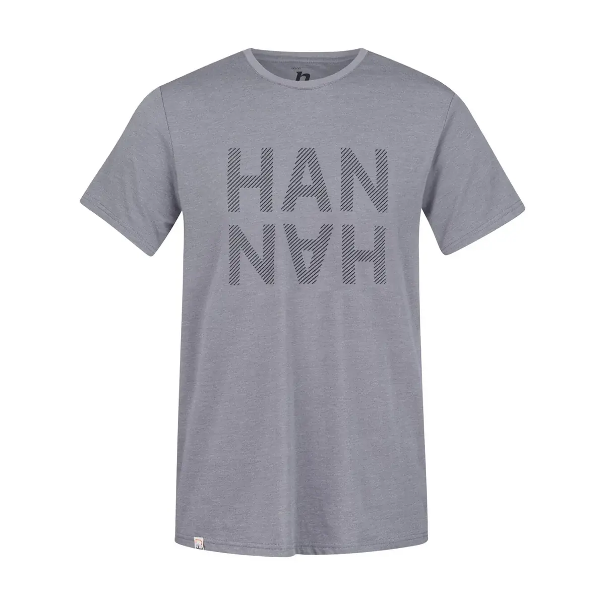 Pánske tričko Hannah Grem steel gray mel (black)