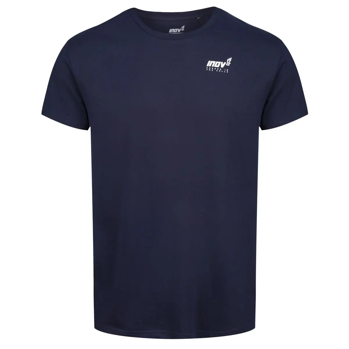 Pánske voľnočasové tričko Inov8 Cotton Tee "Forged" M modrá