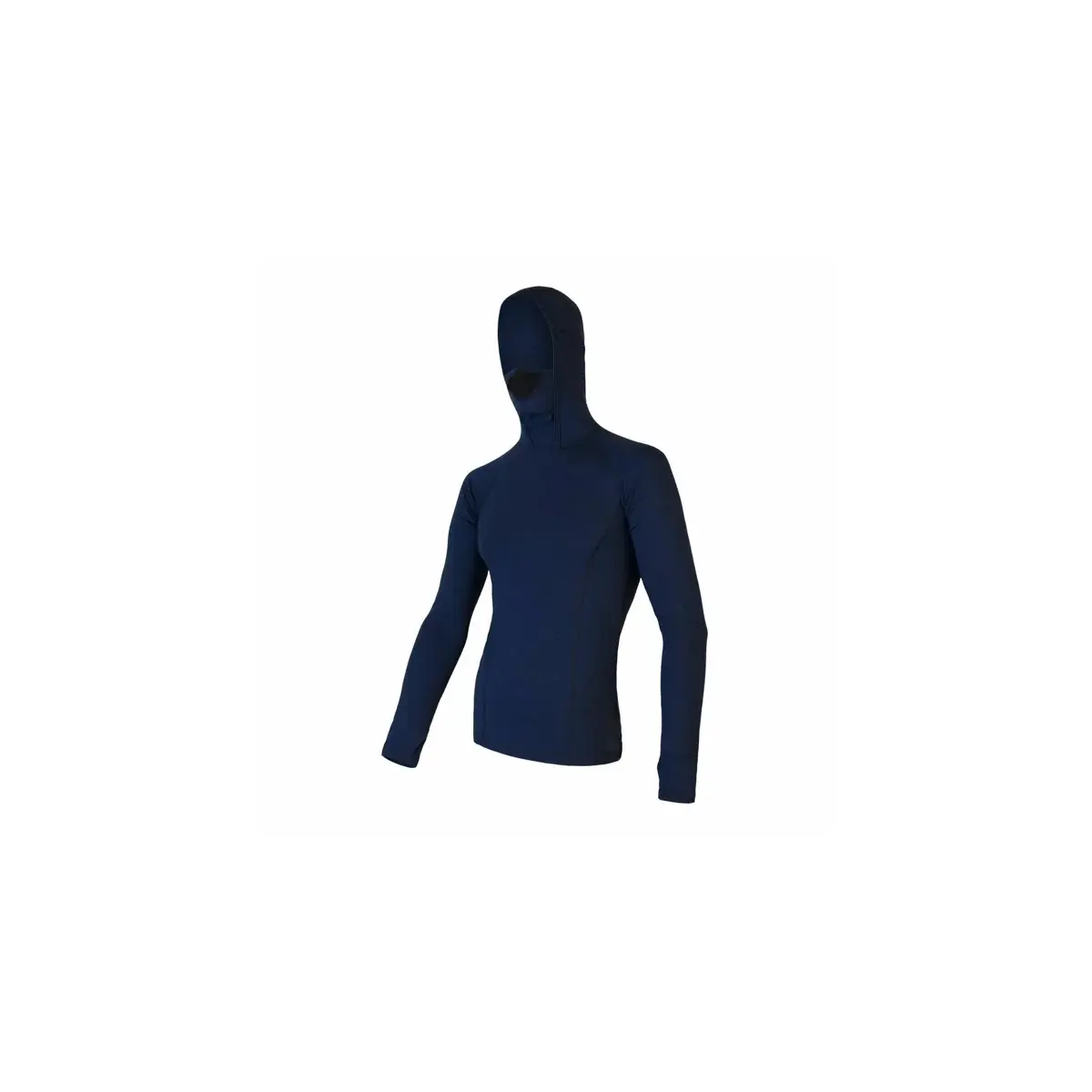 Sensor Pánske funkčné tričko Sensor Merino DF dl.rukáv s kapucňou deep blue