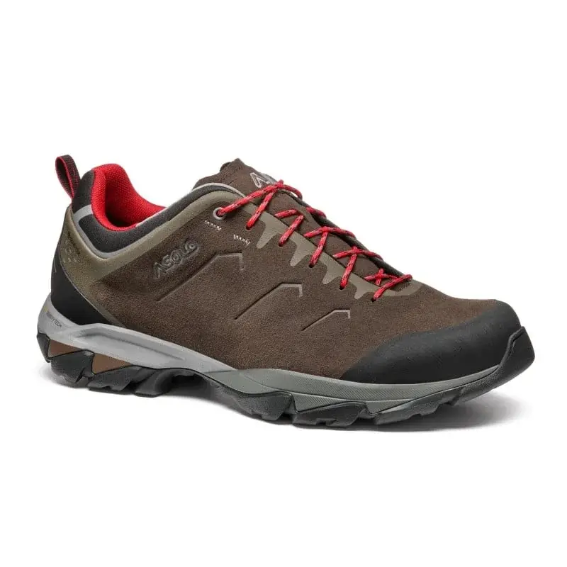 Asolo Pánske turistické topánky Asolo Acadia Lth GTX MM dark brown/frost grey