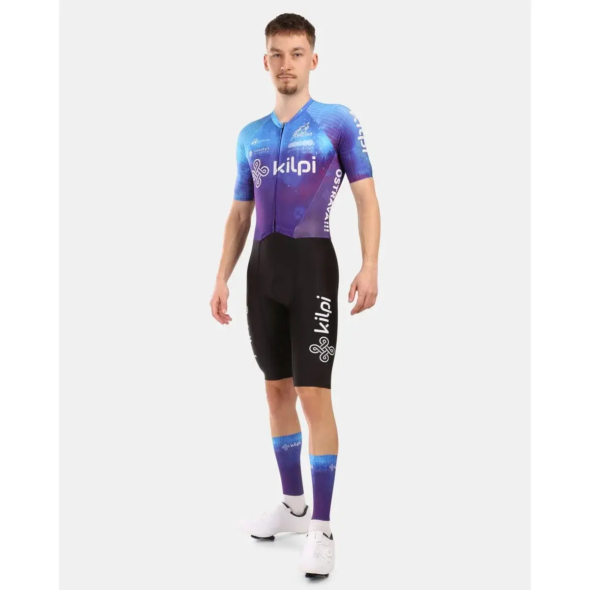 Kilpi Pánsky cyklistický dres Kilpi AURORA-M modrá