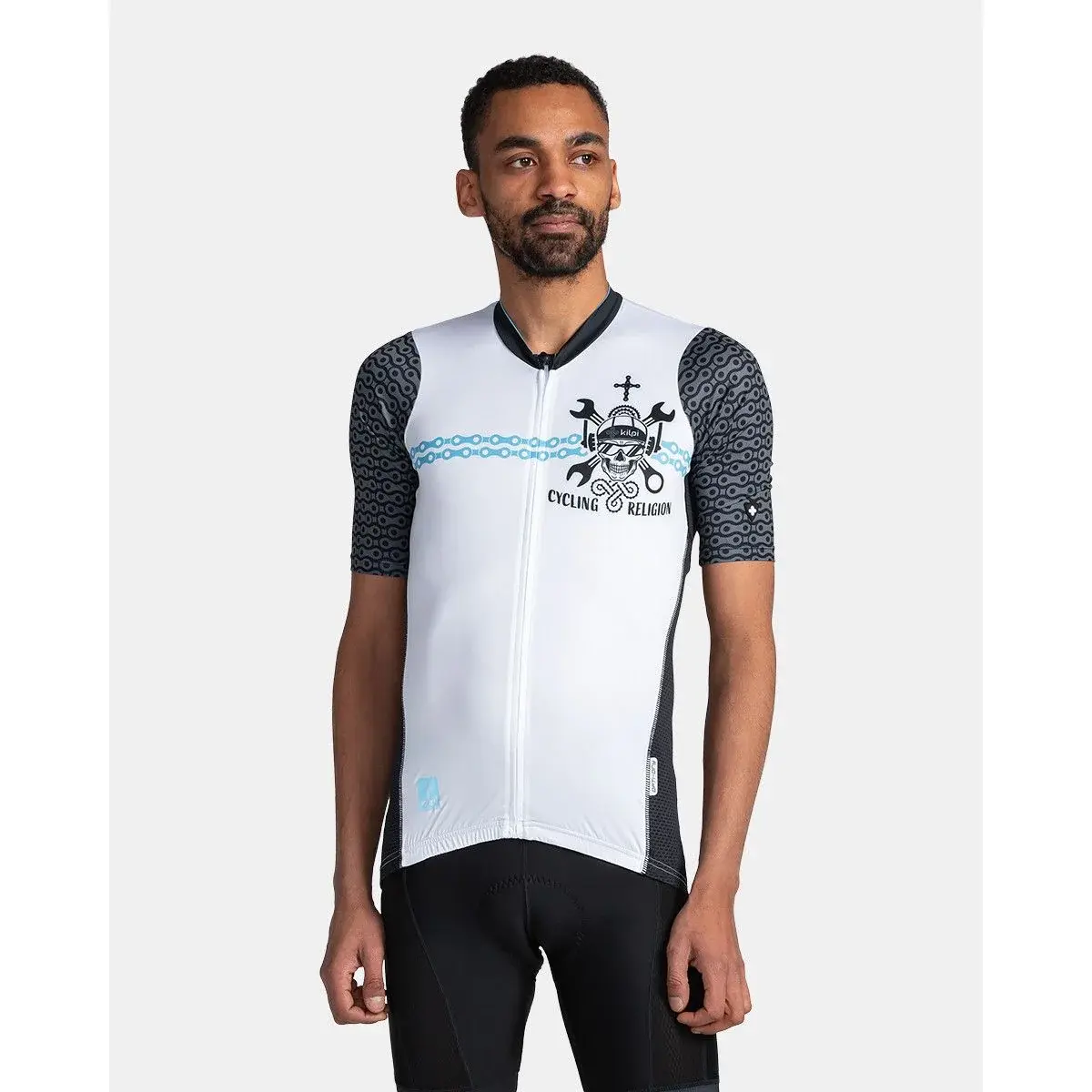 Kilpi Pánsky cyklistický dres Kilpi Rival-M WHT