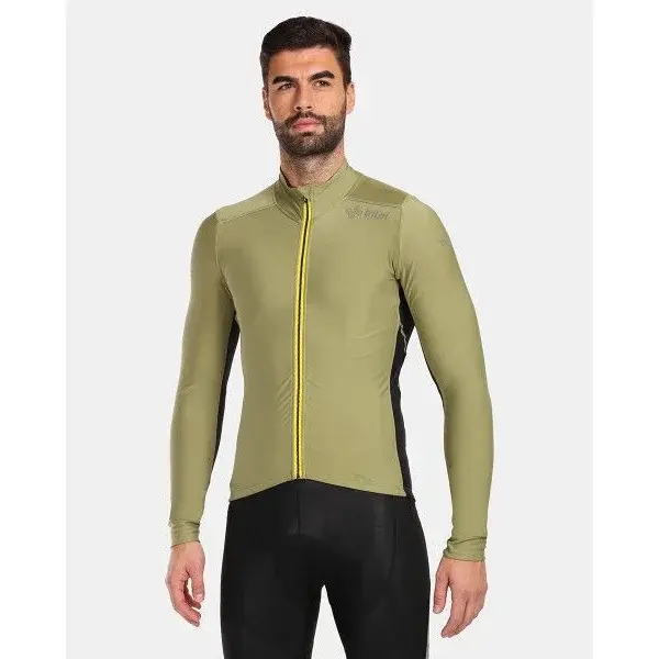 Kilpi Pánsky cyklistický dres s dlhým rukávom Kilpi CAMPOS-M GRN