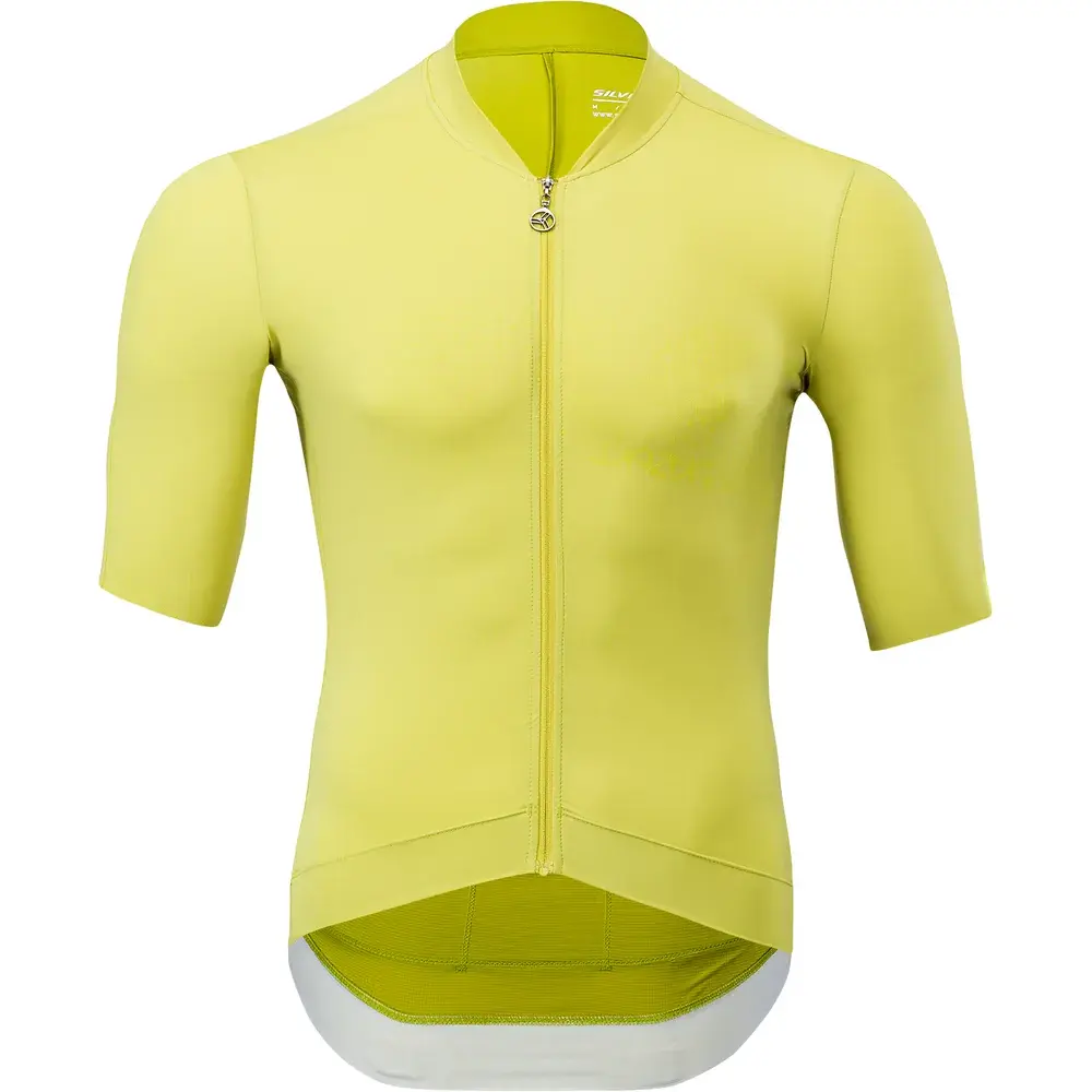 Silvini Pánsky cyklistický dres Silvini Ansino Olive lime