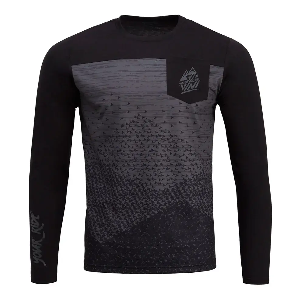 Pánsky cyklistický dres Silvini Ello Black-cloud