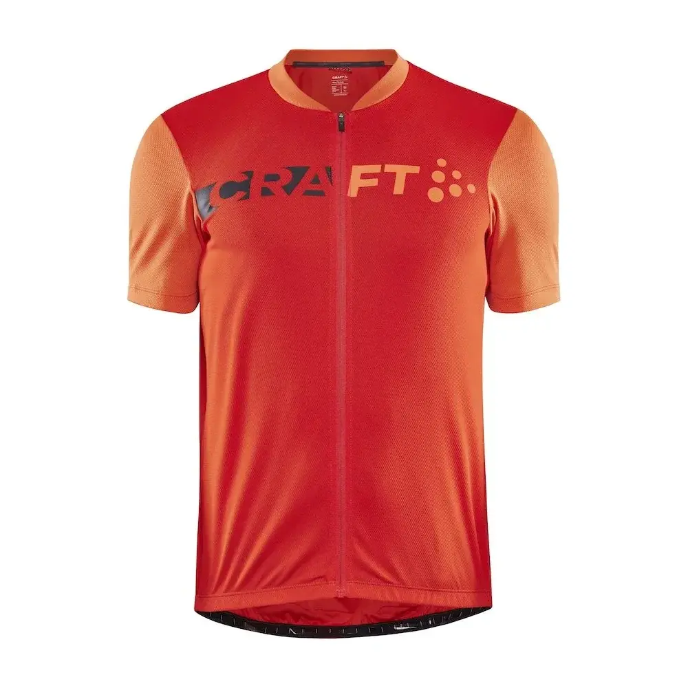 Pánsky cyklodres Craft CORE Endur Logo oranžová