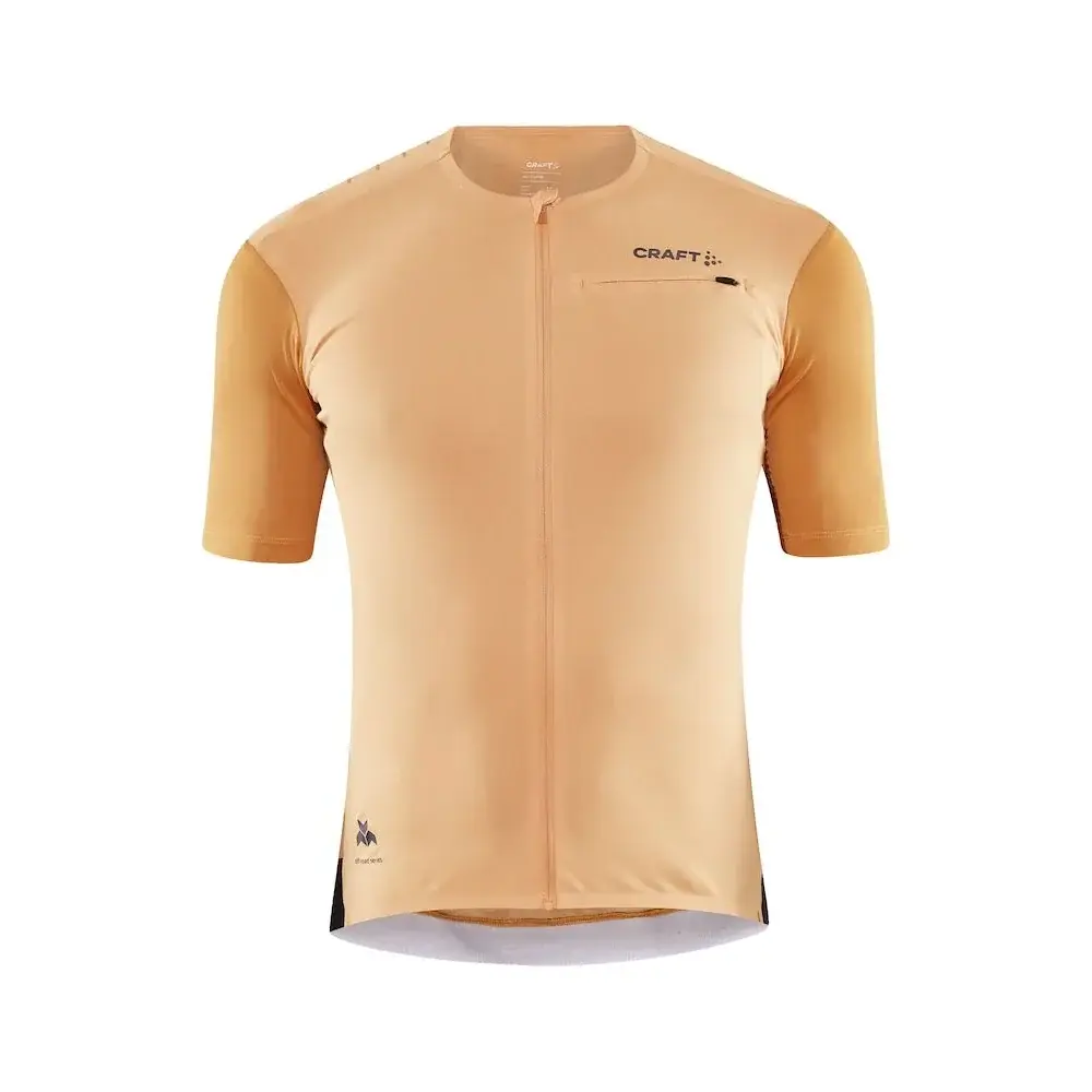 Craft Pánsky cyklodres Craft PRO Gravel oranžová
