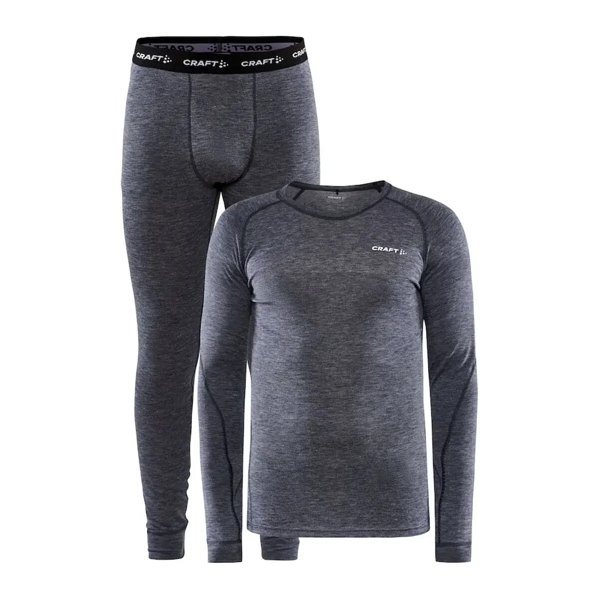 Pánsky vysoko funkčný set Craft Core Wool Merino tmavo modrá