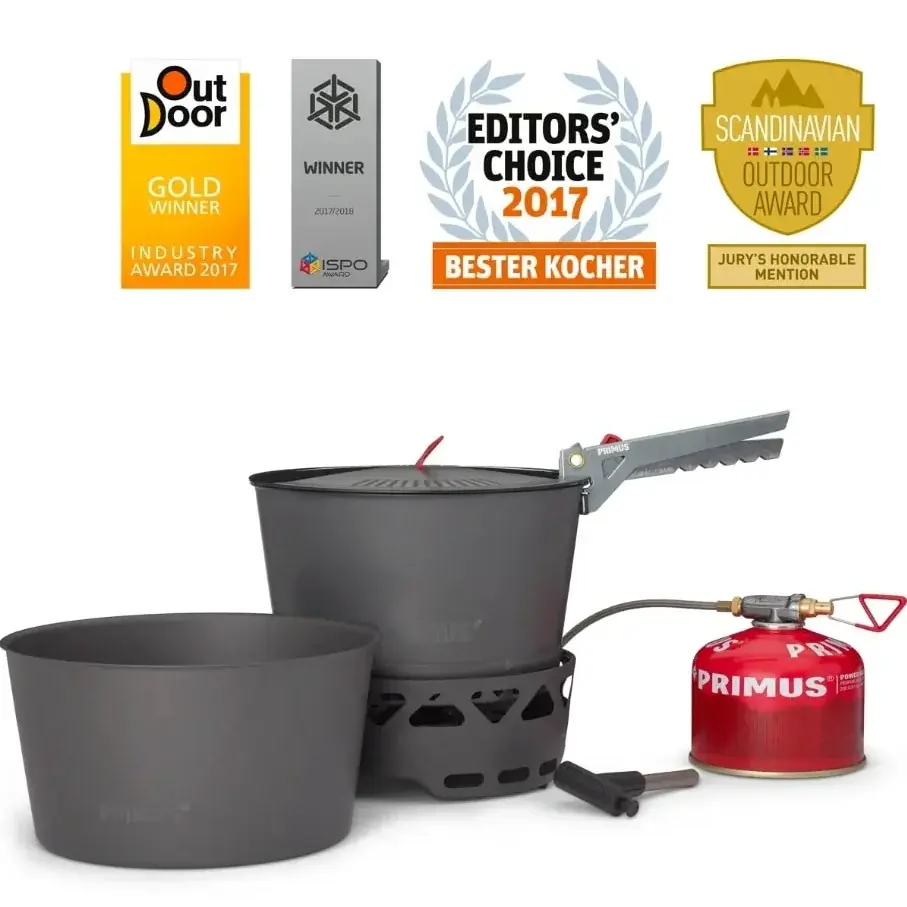 PRIMUS Plynový varič PRIMUS PrimeTech Stove Set II sivá 2,3L