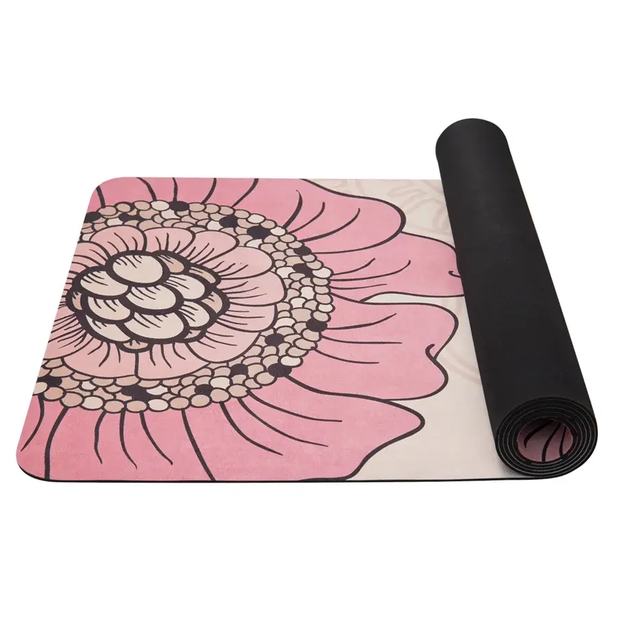 Yate Podložka na jogu Yate Yoga Mat 1850x680x4 mm vzor F béžová