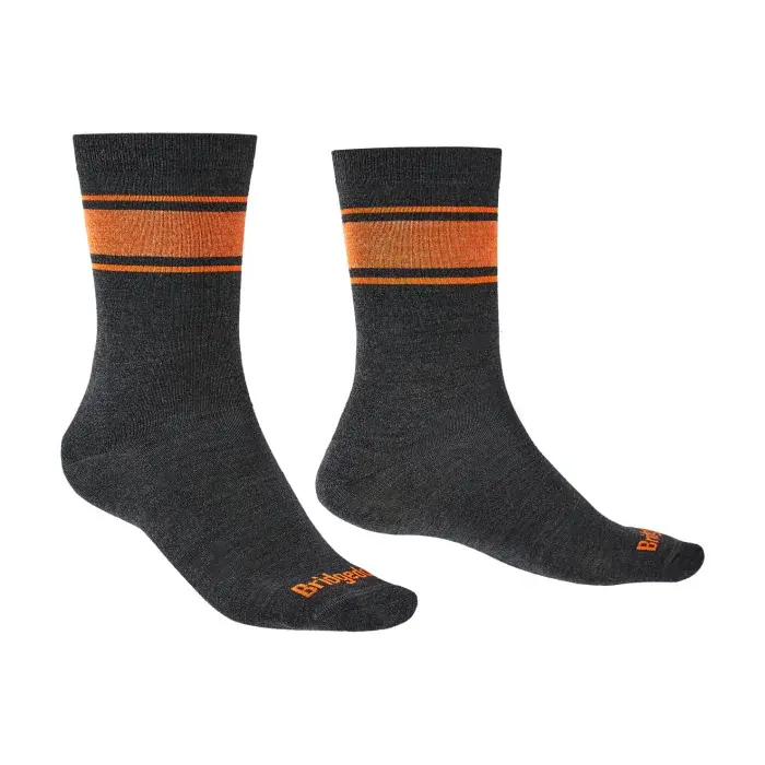 Bridgedale Ponožky Bridgedale Everyday Ultra Light Merino Performance Boot graphite/841