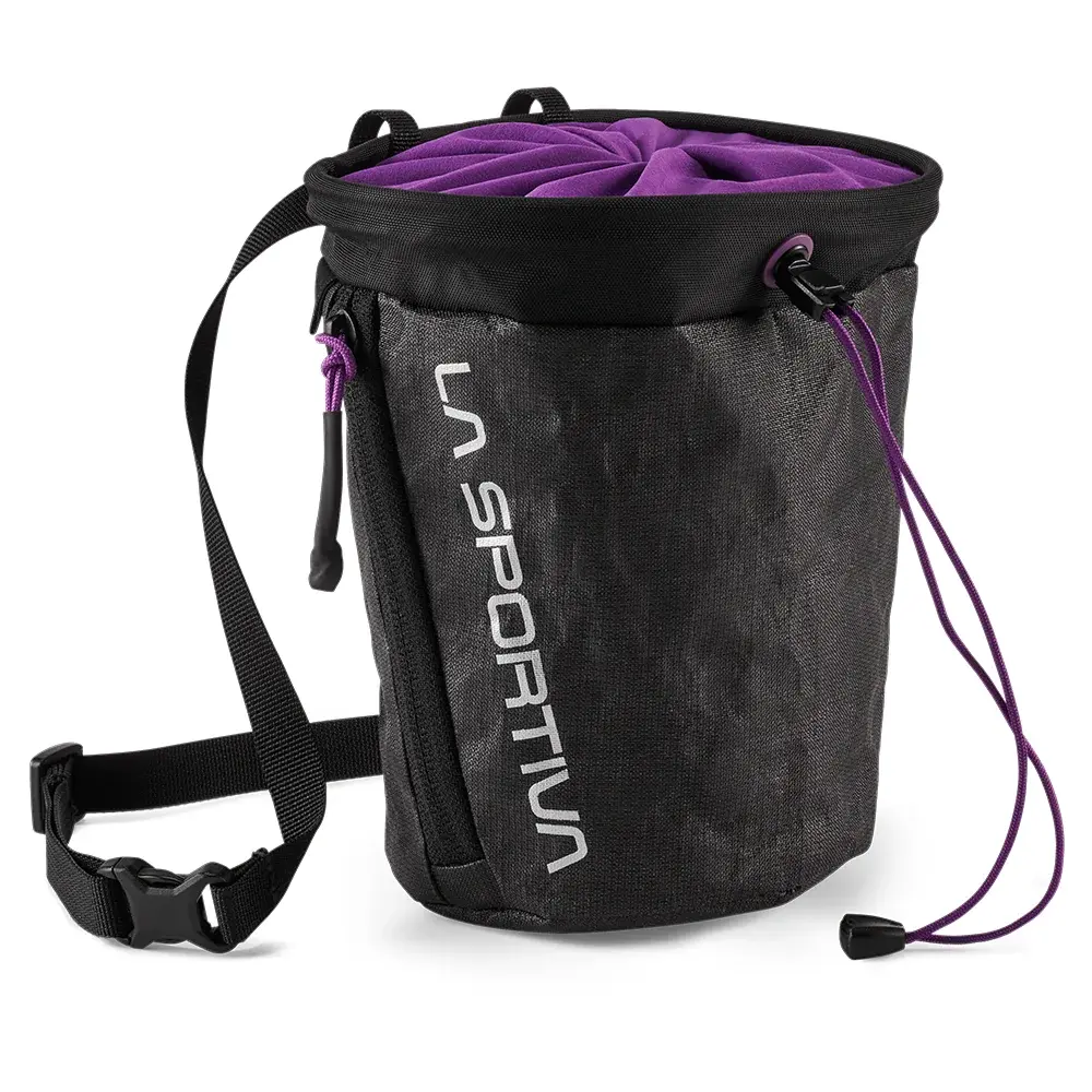 La Sportiva Vrecko na magnézium La Sportiva Challenger Chalk Bag black