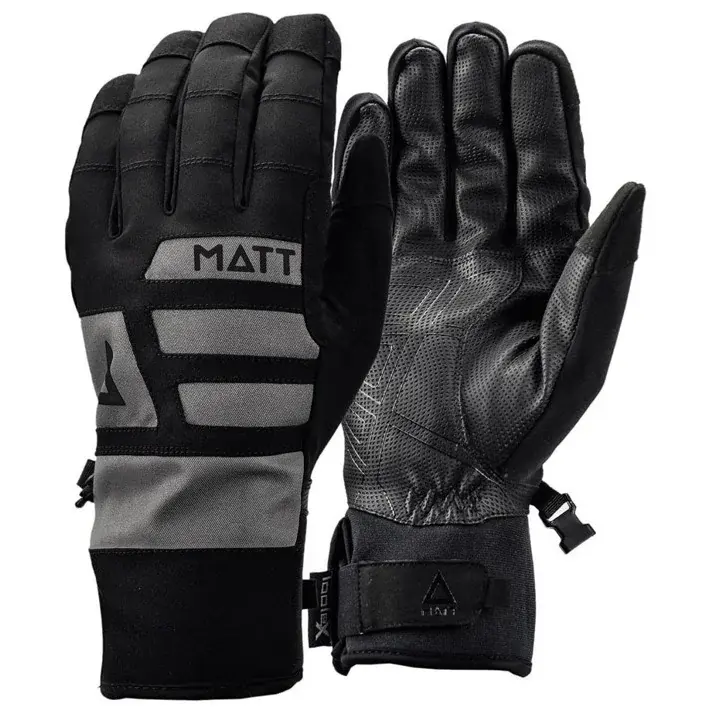 MATT Lyžiarske rukavice MATT 3261 Dom Skimo Tootex Gloves Black