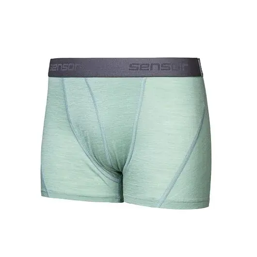Sensor Pánske trenky Sensor Merino Air basil green