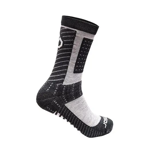 Sensor Ponožky Sensor PRO MERINO CREW čierna/sivá