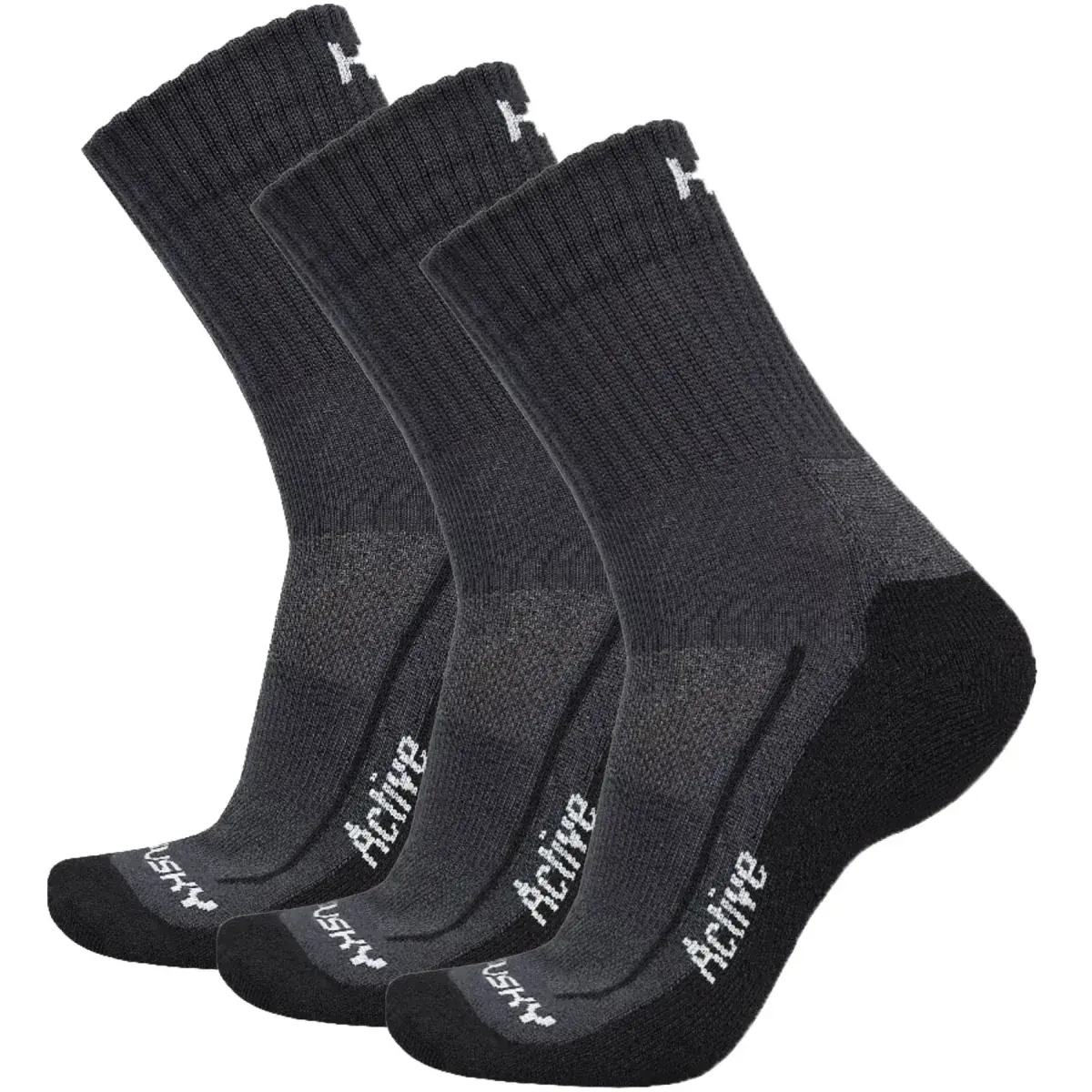 Husky Set ponožiek Husky active 3pack čierna