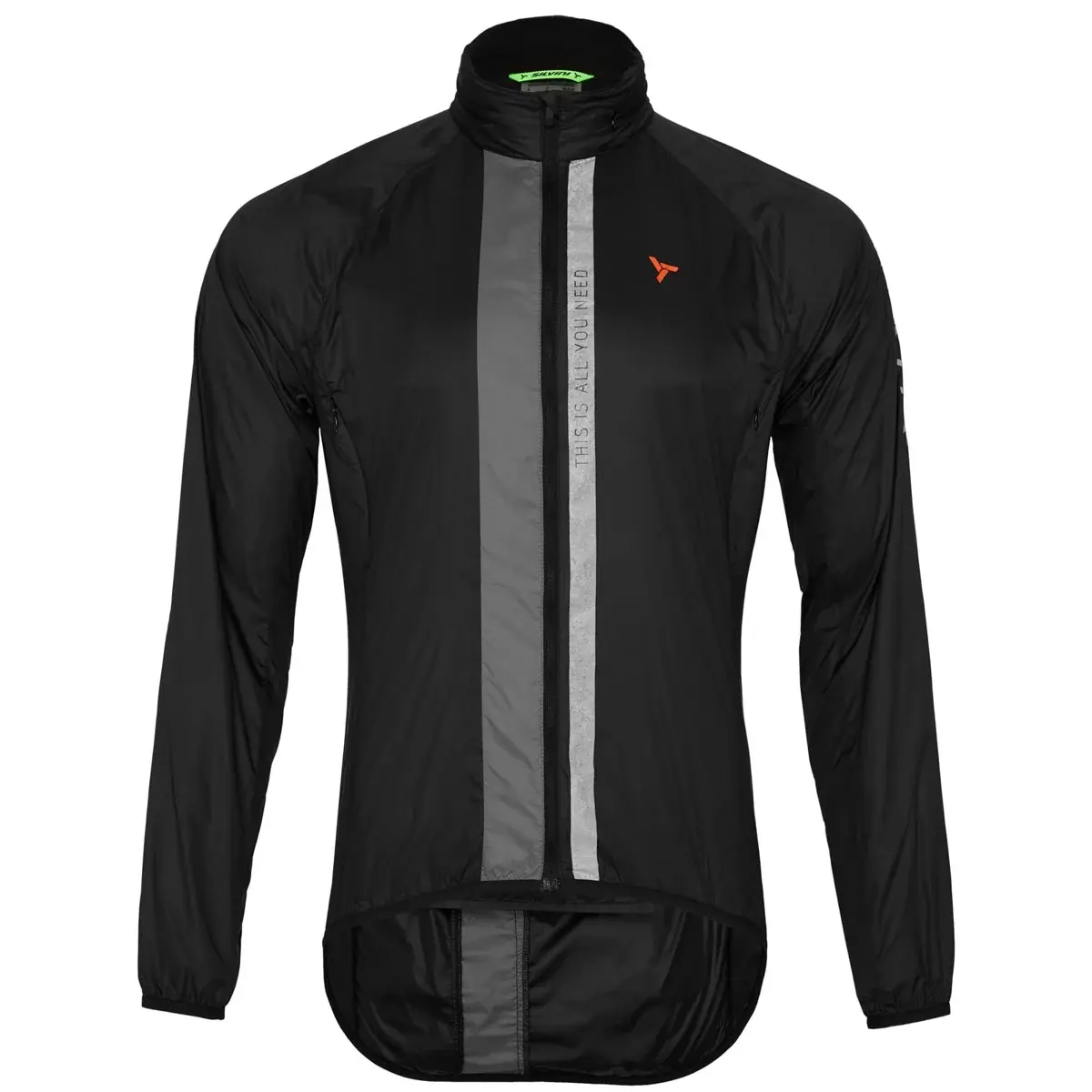 Pánska bunda Silvini MJ2231 Gelo black-grey