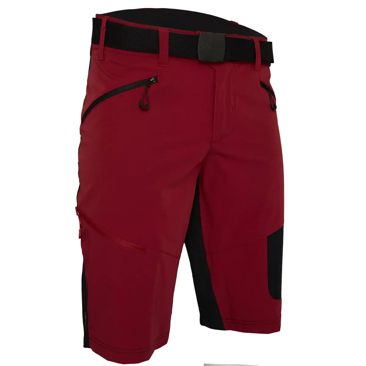 Silvini Pánske kraťasy Silvini MP2225 Rango Pro merlot-black