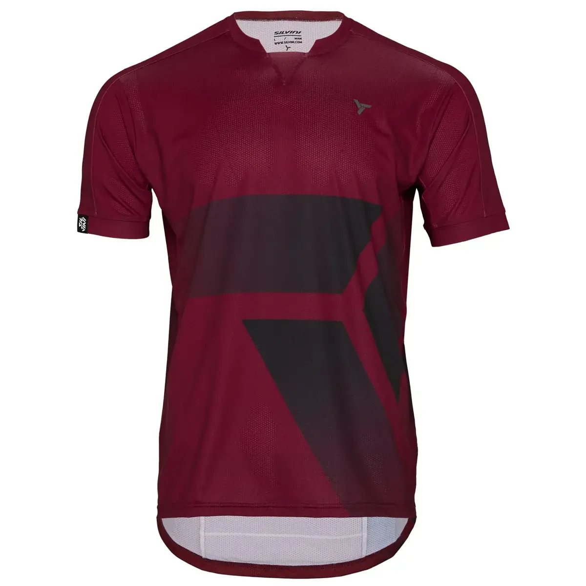 Pánsky dres Silvini MD2017 Gallo merlot-black