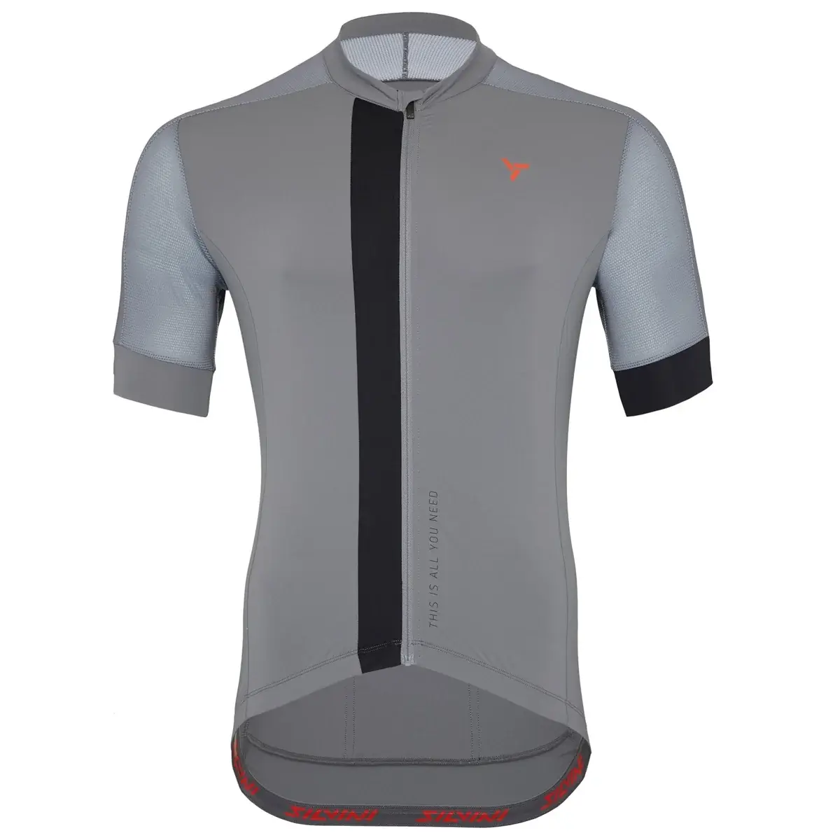 Pánsky dres Silvini MD2226 Carnio grey-black