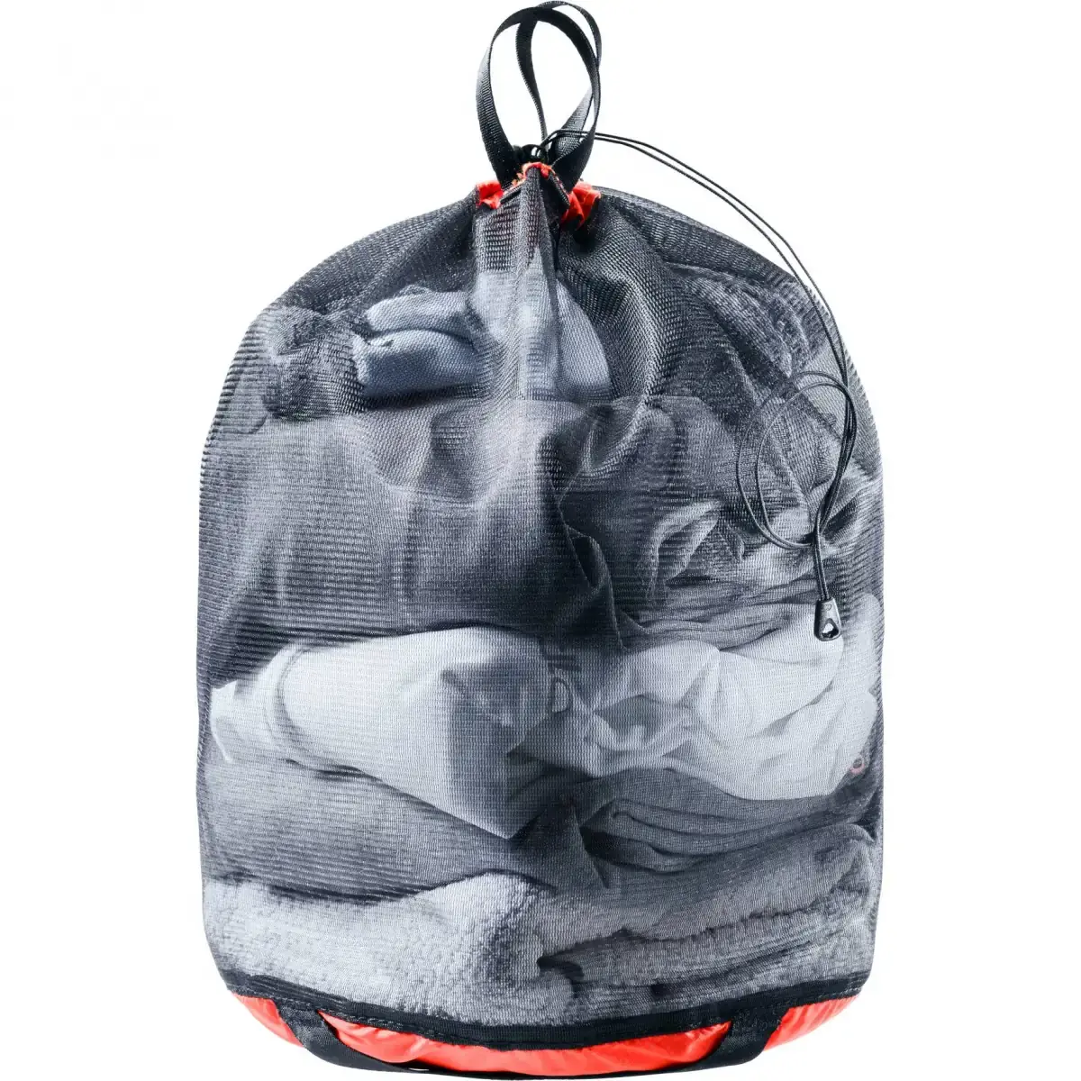 Deuter Sieťovaný vak Deuter Mesh Sack 5L papaya-black