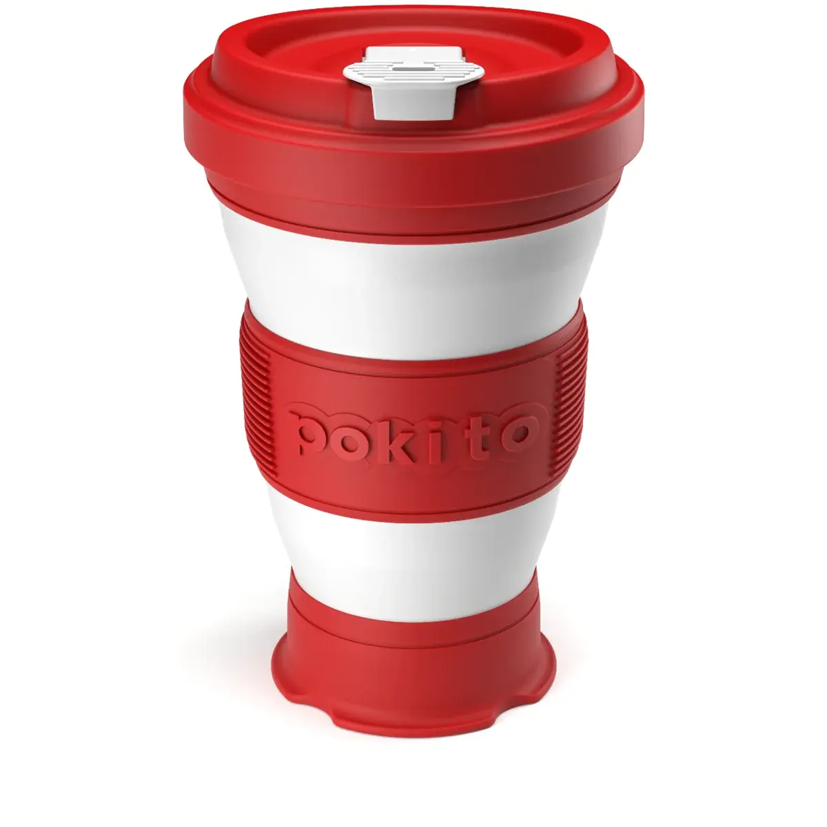 Pokito Skladacia šálka Pokito 3v1 475ml čerešňová