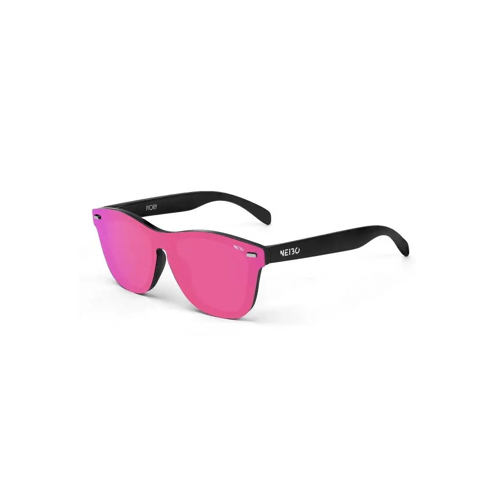 NEIBO Slnečné okuliare NEIBO Ivory Black/pink