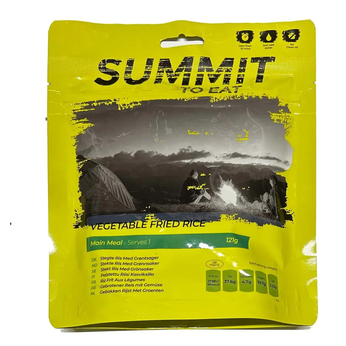 Summit To Eat Sušené jedlo Summit To Eat Big Pack Vegetariánska vyprážaná ryža 201g/1088kcal