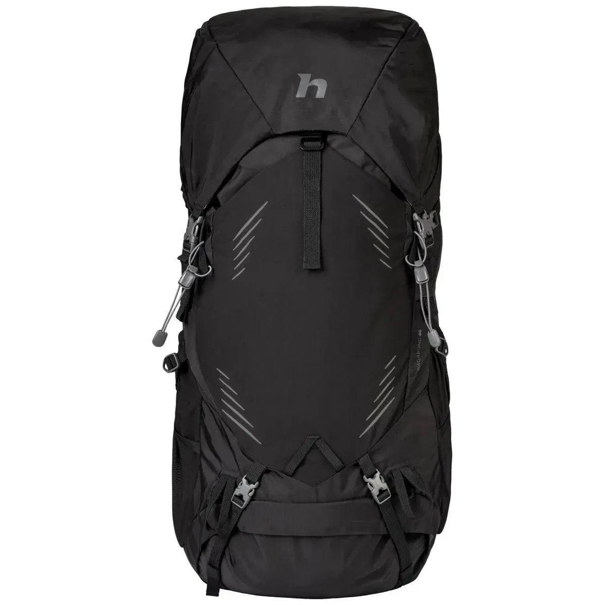 Hannah Turistický batoh Hannah Wagabond 60L anthracite
