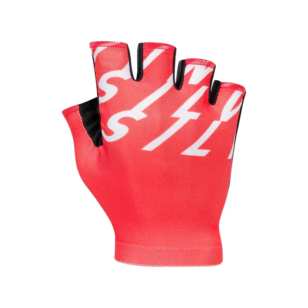 Silvini Unisex cyklistické rukavice Silvini Sarca Ruby white