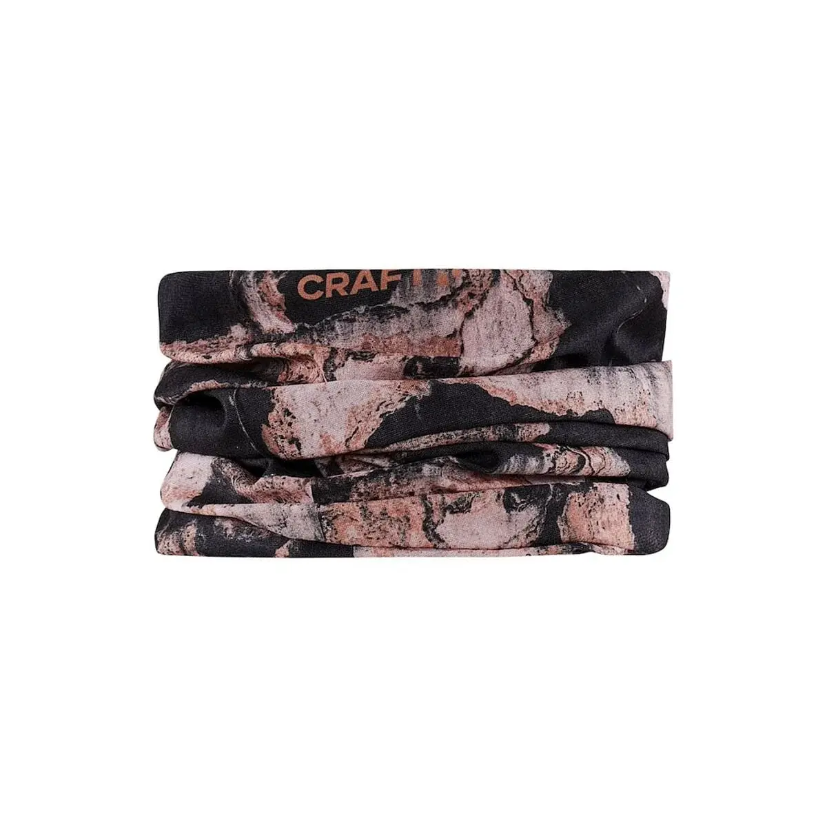 Unisex Nákrčník Craft Core Neck Tube oranžová s čiernou UNI