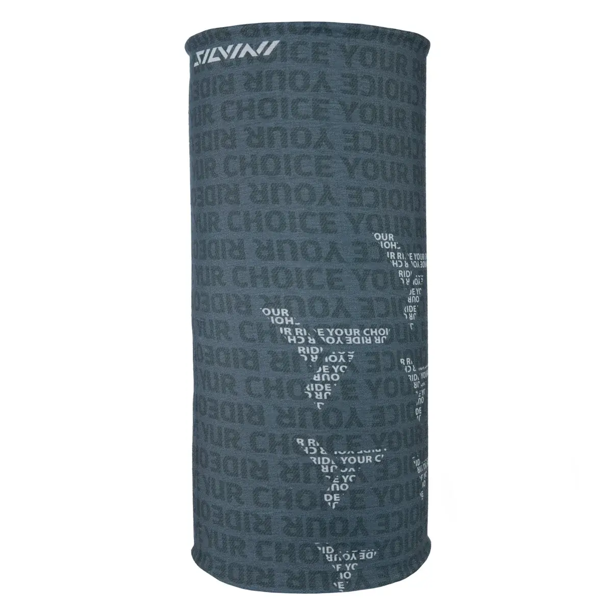 Unisex nákrčník Silvini UA1730 Motivo charcoal-cloud onesize