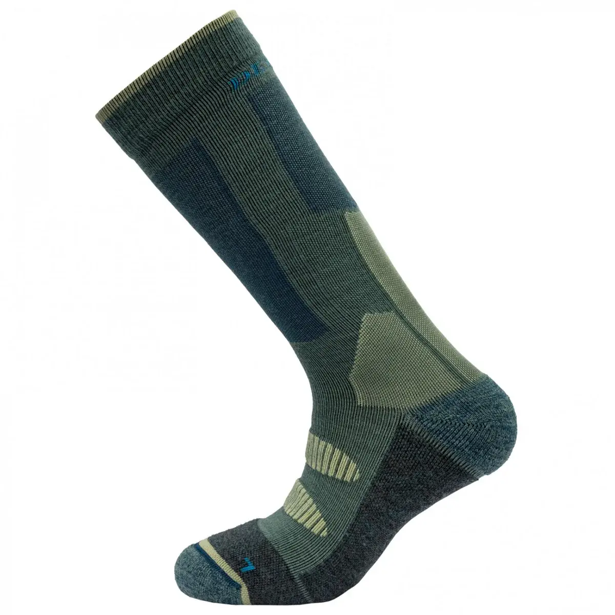 Devold Unisex ponožky Devold Ski Touring Merino Sock zelená
